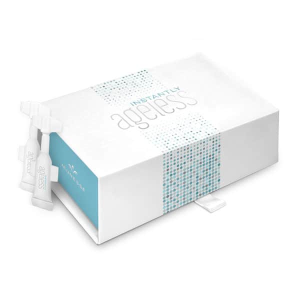 Instantly Ageless, Instant Facelift, Under Eye Bags, Jeunesse Global Official, Vials, Ageless Canada