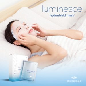 Luminesce Hydrashield Mask, Jeunesse Hydrashield, Anti Aging Skin Mask