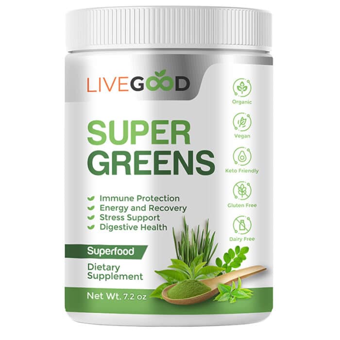 LiveGood Organic Super Greens, Canada