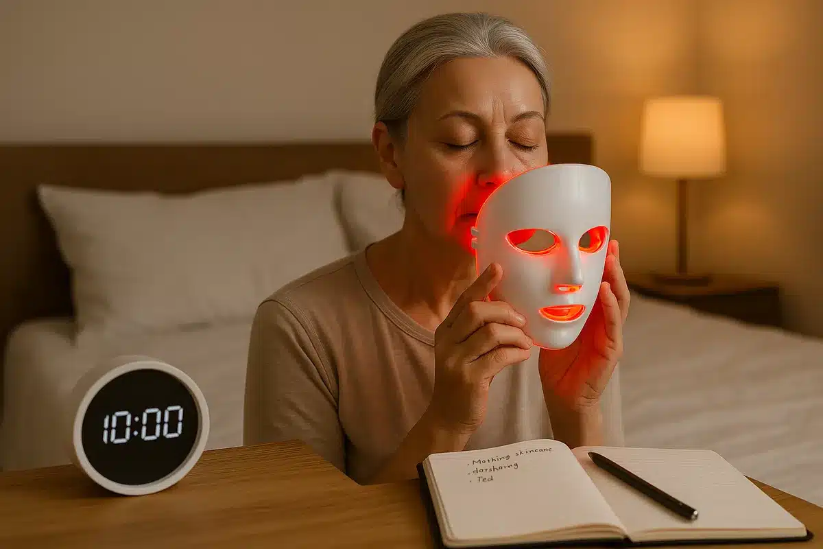 Red LED Mask for anti-aging